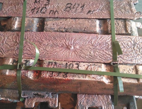 Чушка медная М00б ГОСТ 431-81 фото