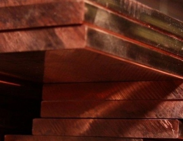 Плита медная х/к полутвердая М1ф 25х600 мм ГОСТ 1173-2006 фото