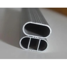 Профиль алюминиевый овальный фото