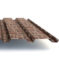 Профнастил стальной стеновой односторонний плоский гладкий ультрамариново-синий фото