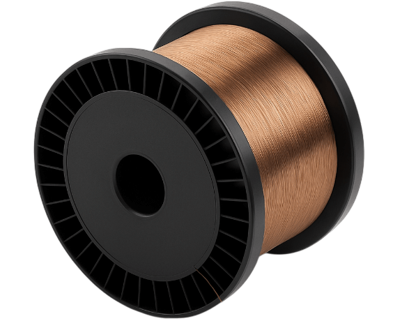 Проволока бронзовая х/д БрАМц9-2 0,12 мм ГОСТ 16130-90 фото