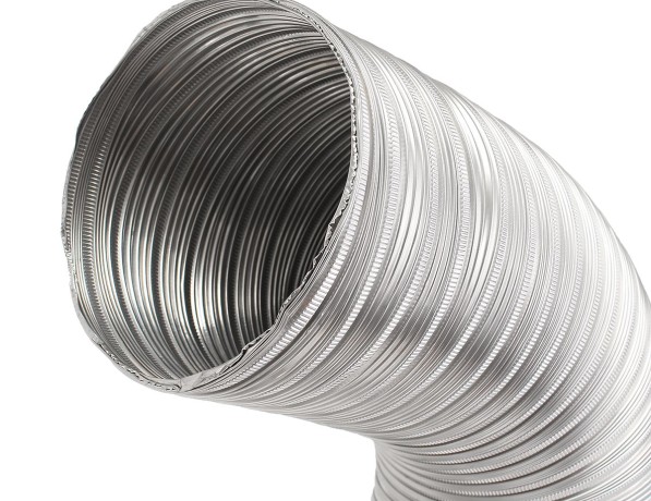 Труба алюминиевая прессованная круглая гофрированная вентиляционная АД 160х32,5 мм ГОСТ 18482-79 фото